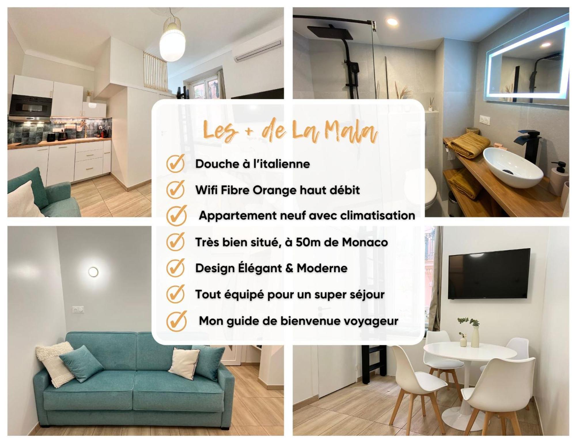 Appartements Neuf - Frontiere De Monaco - Clim - Wifi كاب داي المظهر الخارجي الصورة