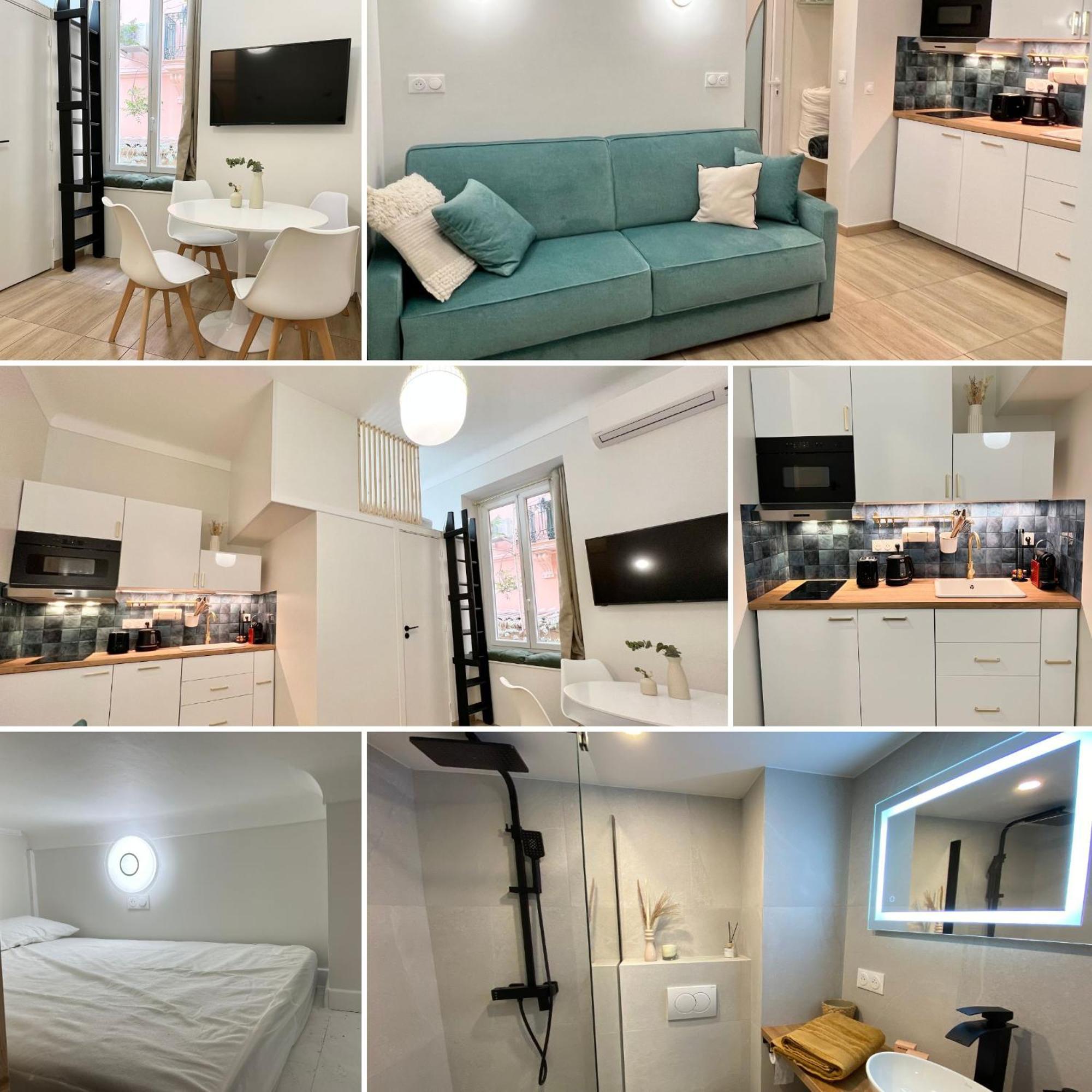 Appartements Neuf - Frontiere De Monaco - Clim - Wifi كاب داي المظهر الخارجي الصورة