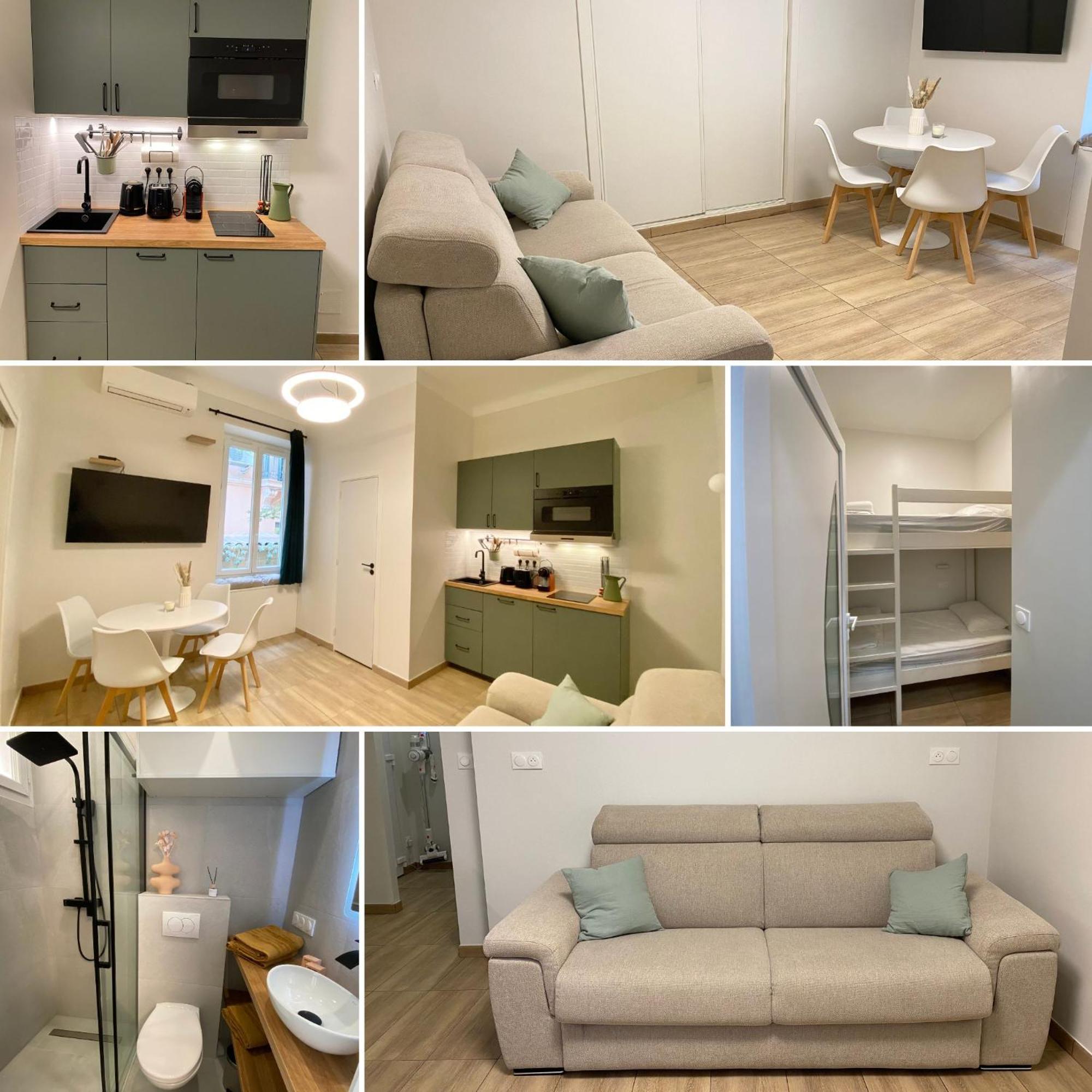 Appartements Neuf - Frontiere De Monaco - Clim - Wifi كاب داي المظهر الخارجي الصورة